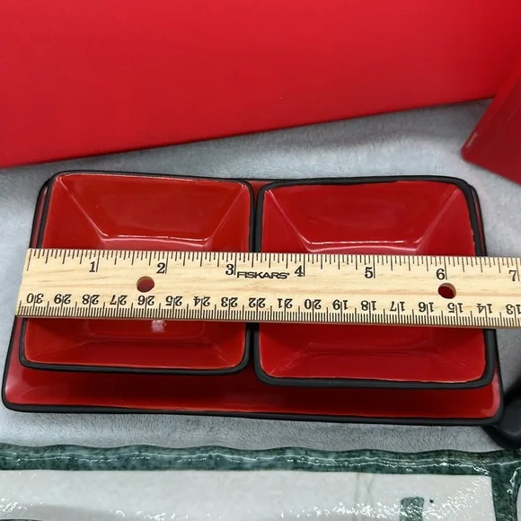 Sushi For Two Box Kit-Includes Ceramic/Porcelain Trays & Dishes w/How-to Book - Picture 12 of 16